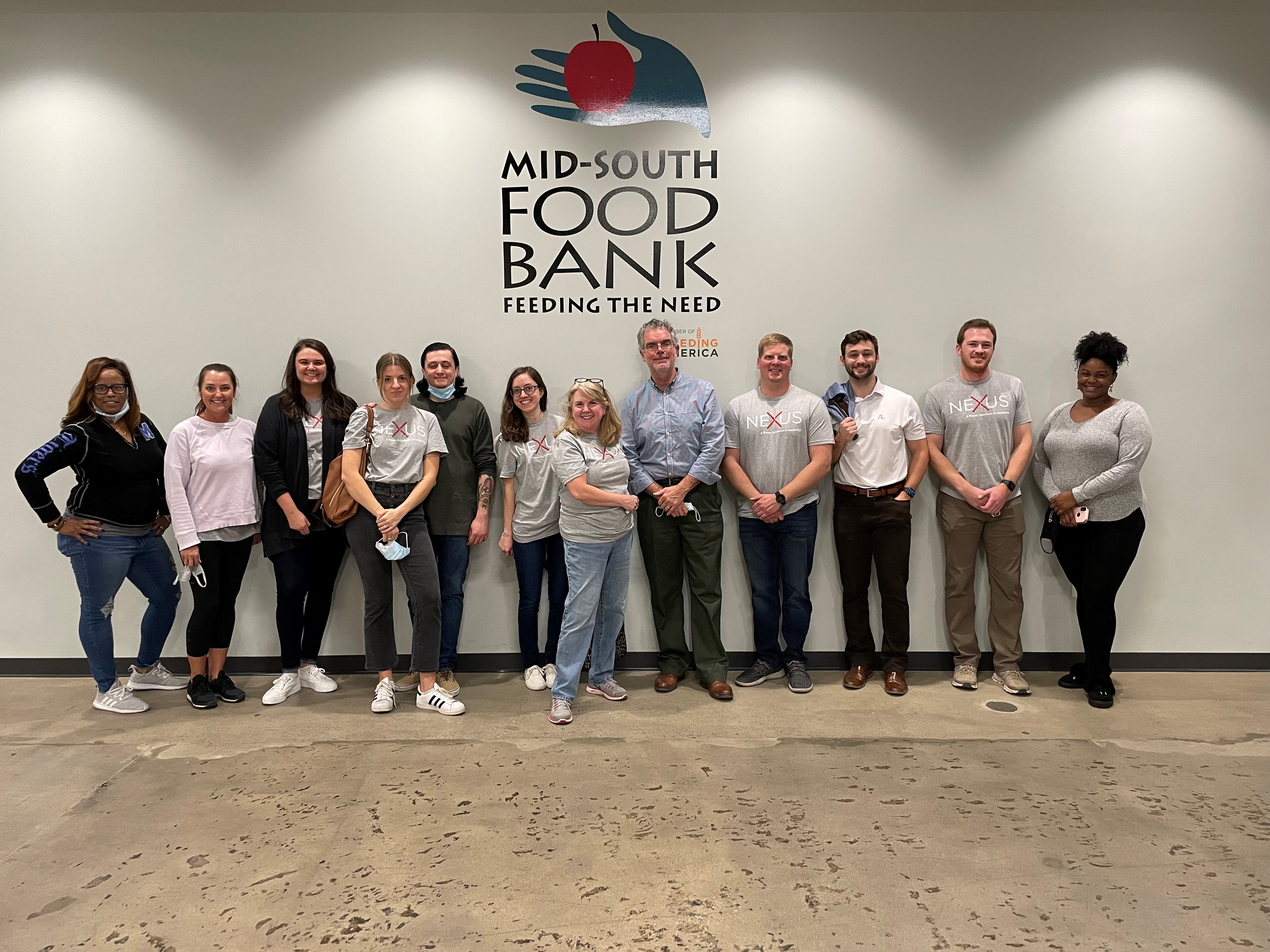 NEXUS Volunteers at the MidSouth Food Bank